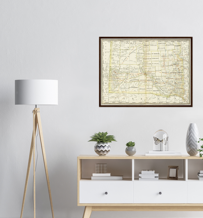 Historical city map  Test product horizontal 3 sizes