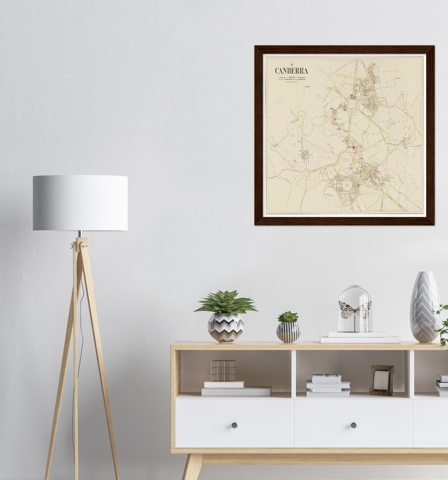 Historical city map  Test product horizontal 3 sizes