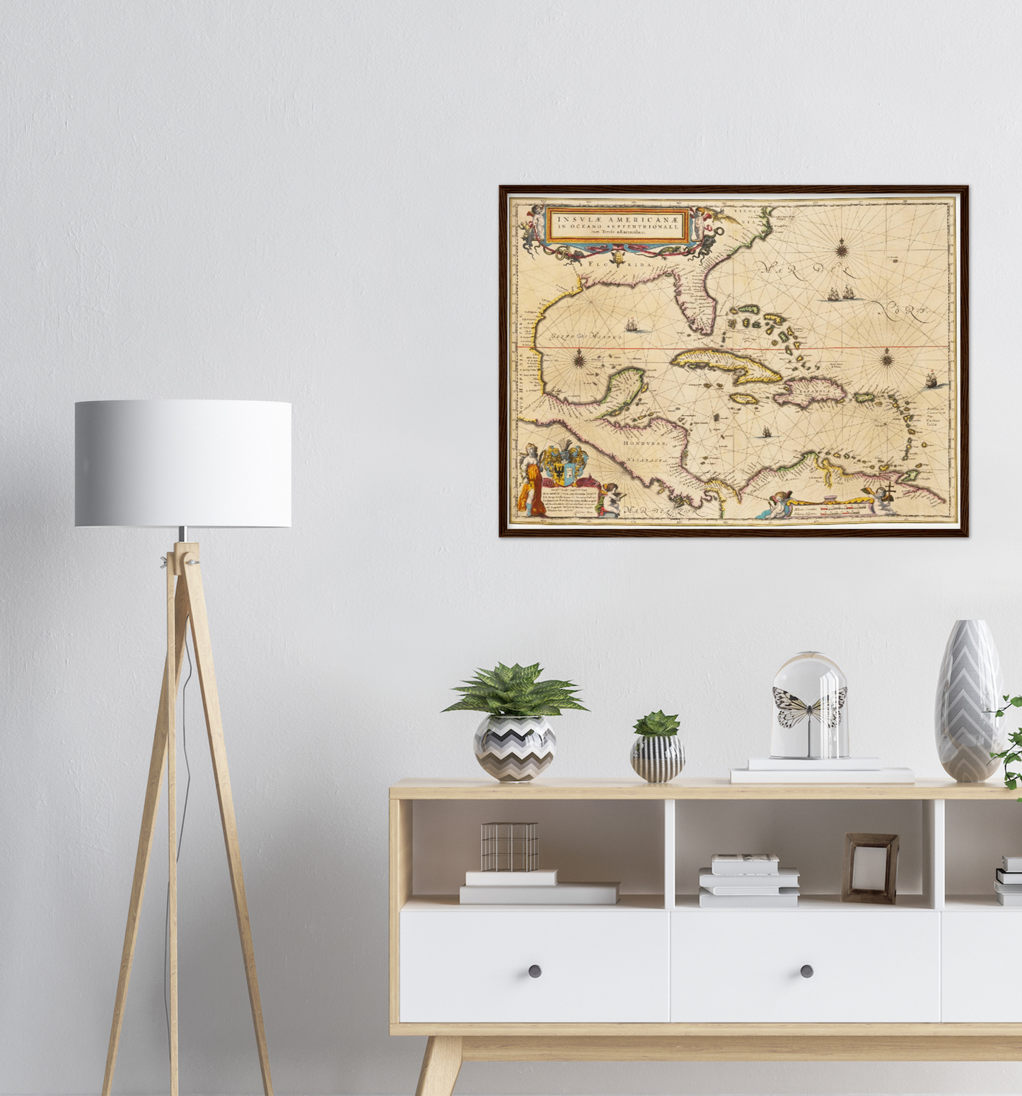 Historical city map  Test product horizontal 3 sizes