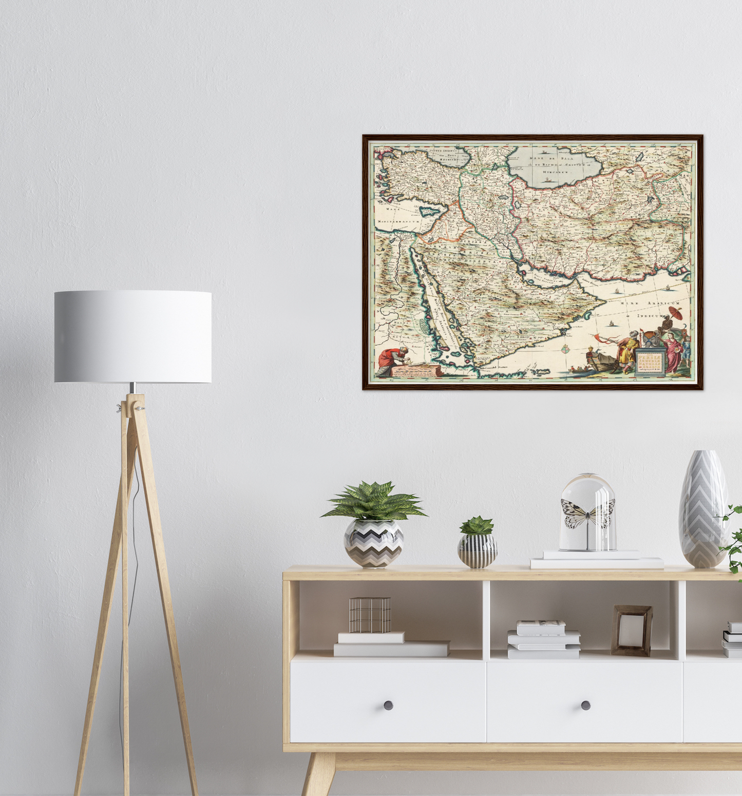 Historical city map  Test product horizontal 3 sizes