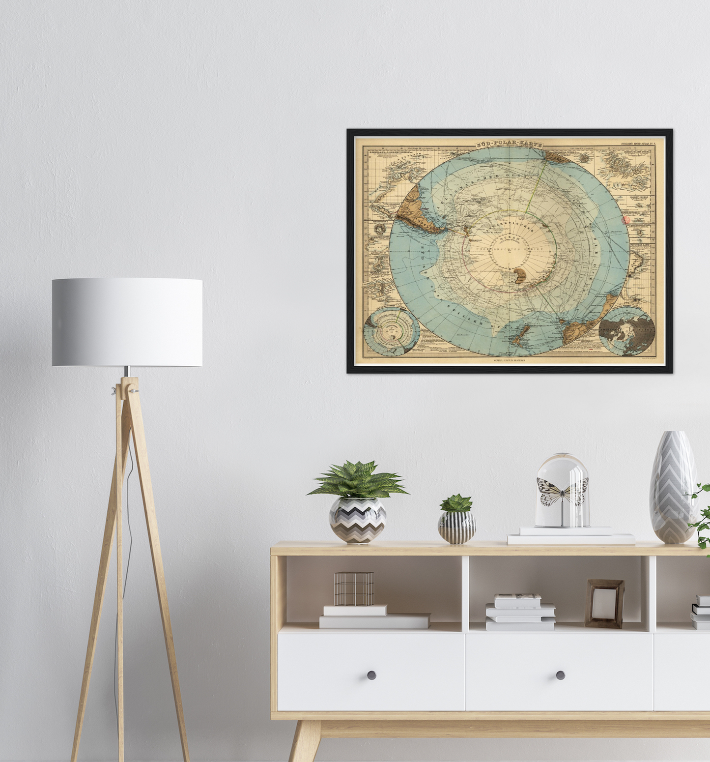 Historical city map  Test product horizontal 3 sizes