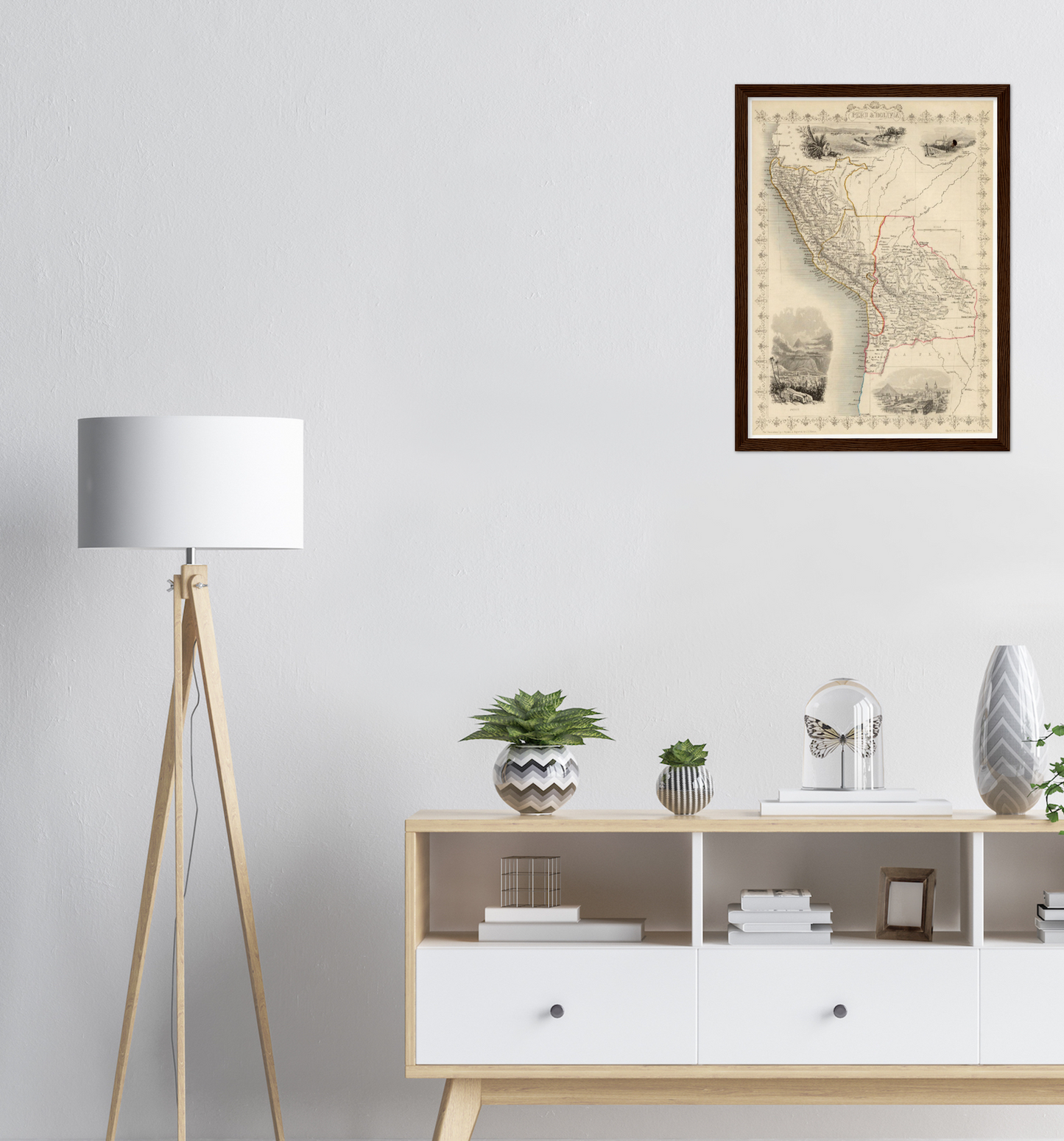 Bolivien & Peru um 1850