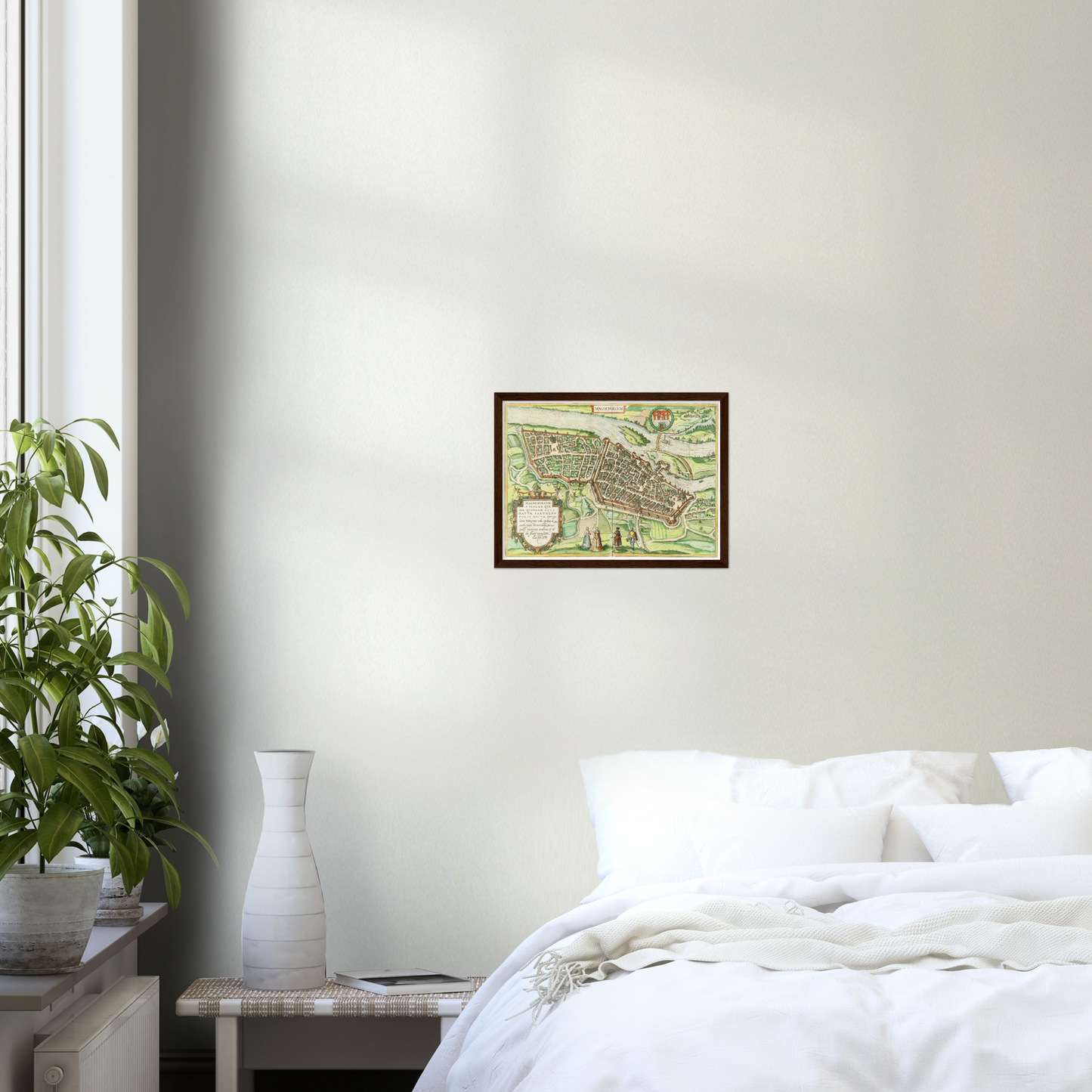 Historical city map  Test product horizontal 3 sizes