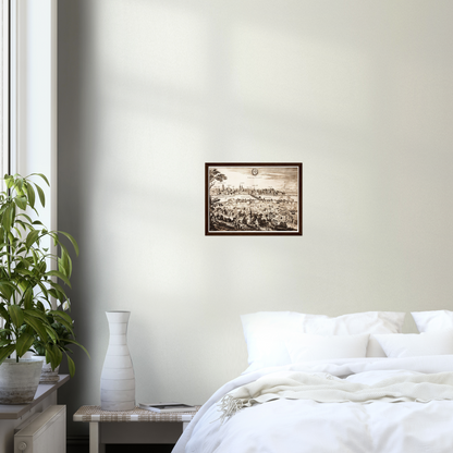 Historical city map  Test product horizontal 3 sizes