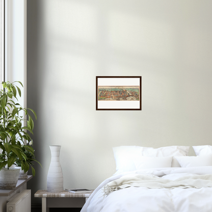 Historical city map  Test product horizontal 3 sizes