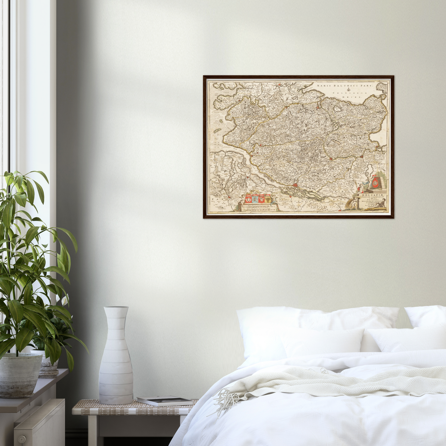 Historical city map  Test product horizontal 3 sizes