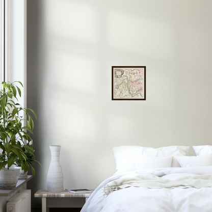 Historical city map  Test product horizontal 3 sizes