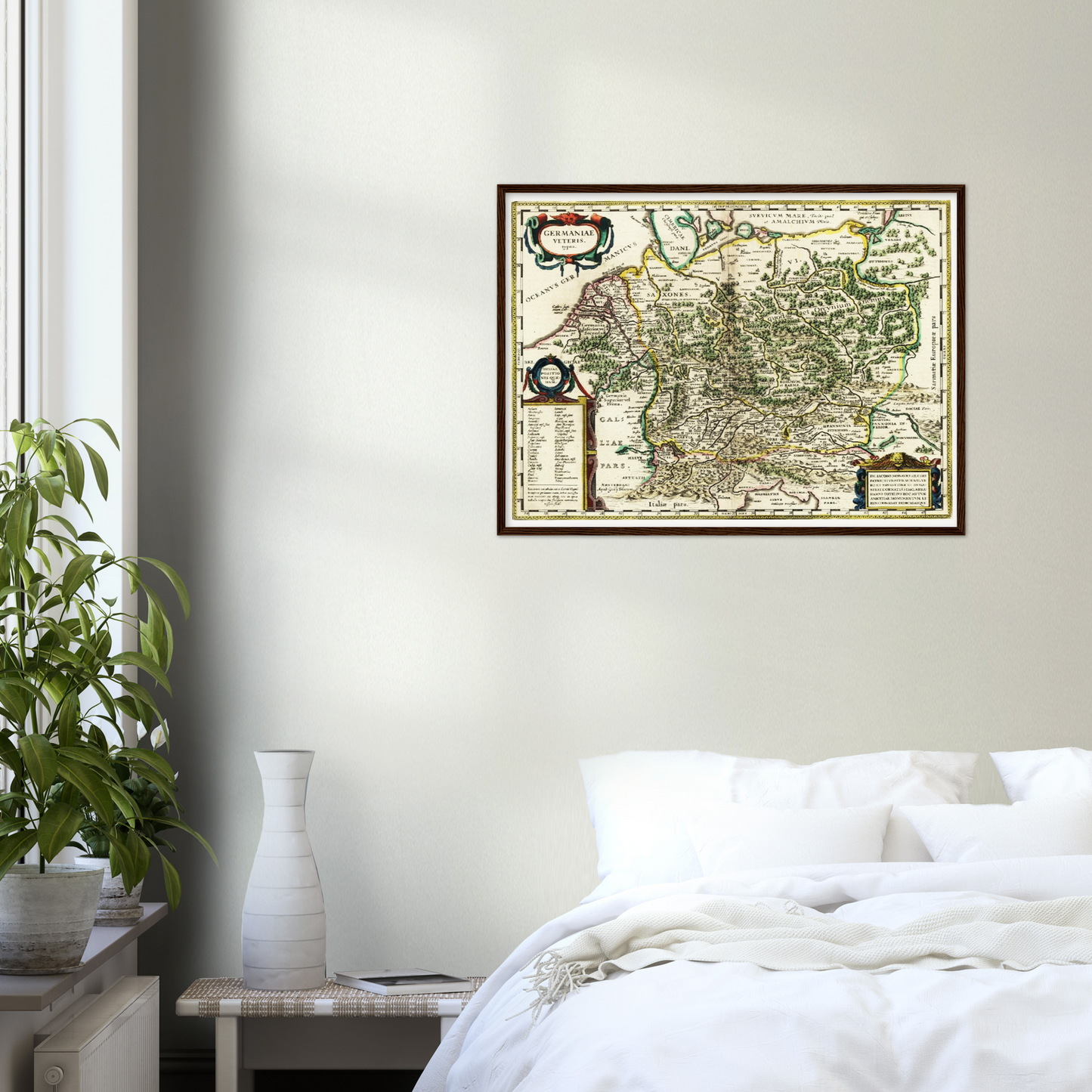 Historical city map  Test product horizontal 3 sizes