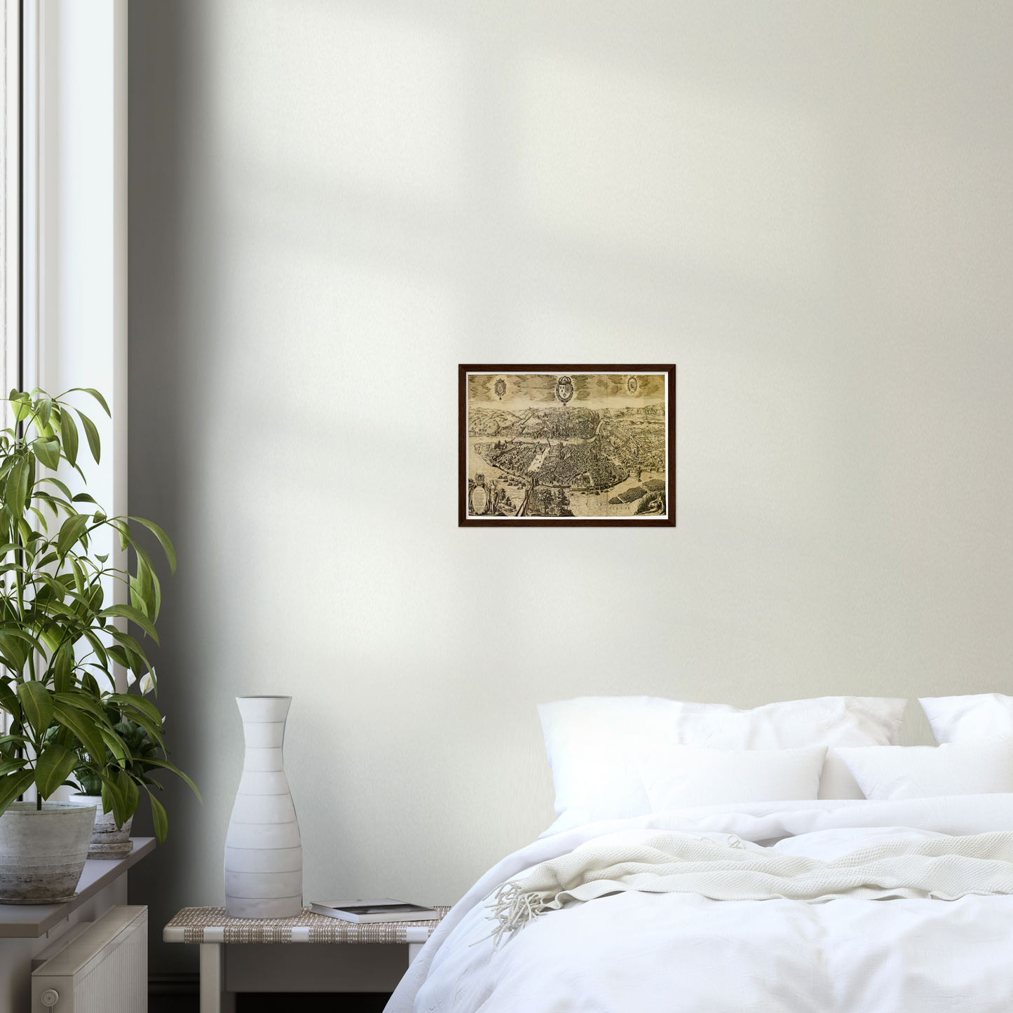 Historical city map  Test product horizontal 3 sizes