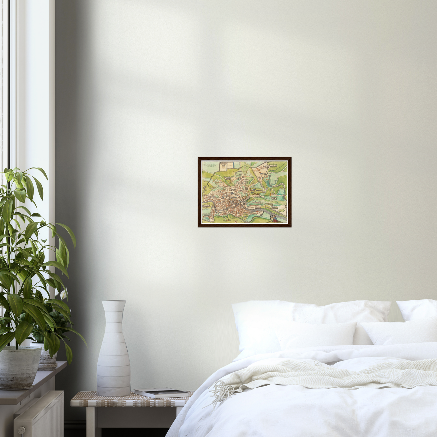 Historische Stadtansicht Rom um 1609