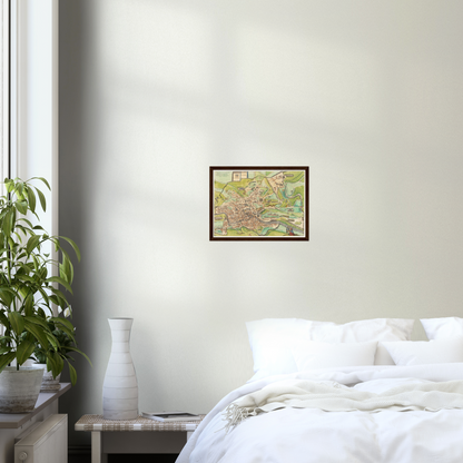 Historische Stadtansicht Rom um 1609