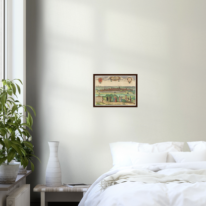 Historical city map  Test product horizontal 3 sizes