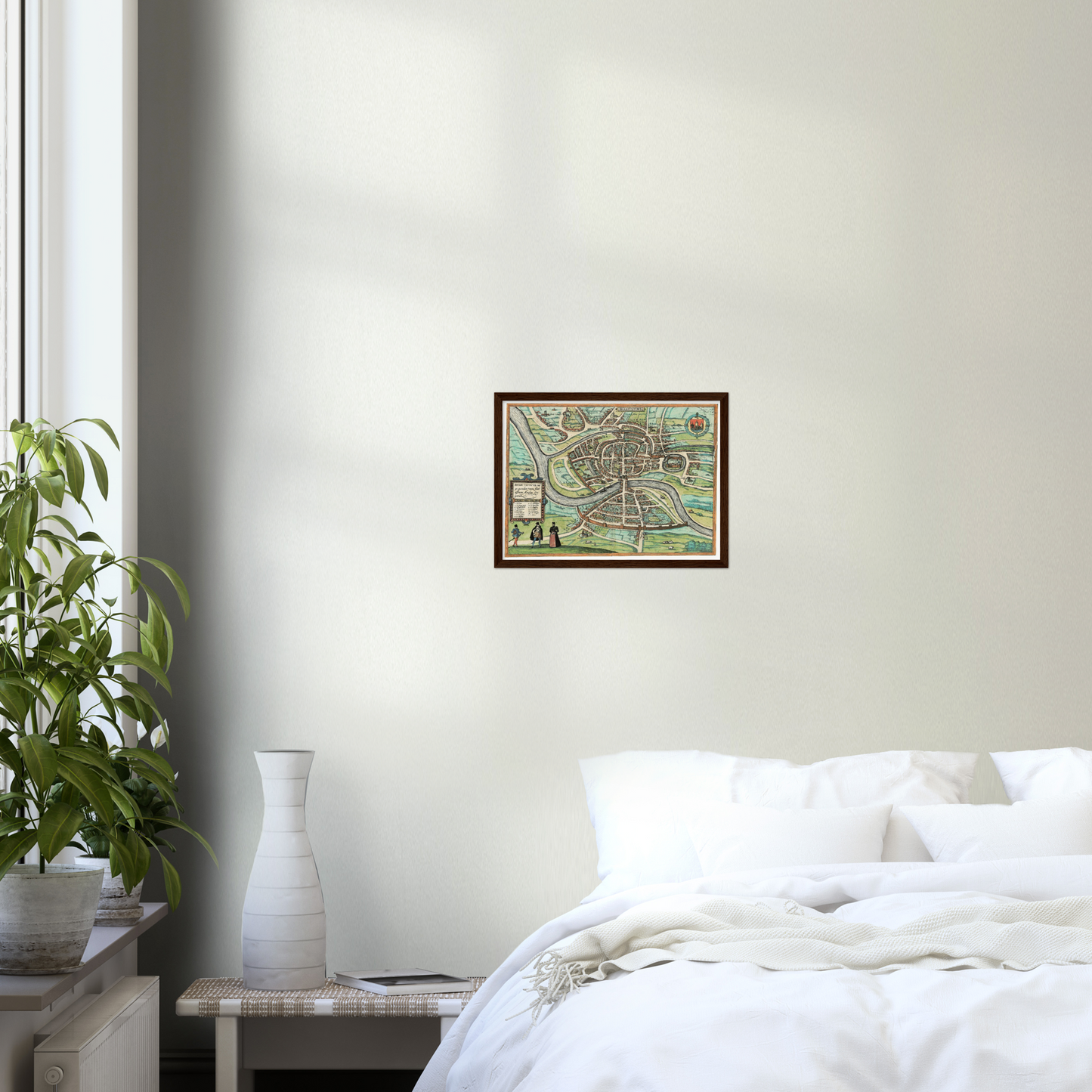 Historical city map  Test product horizontal 3 sizes