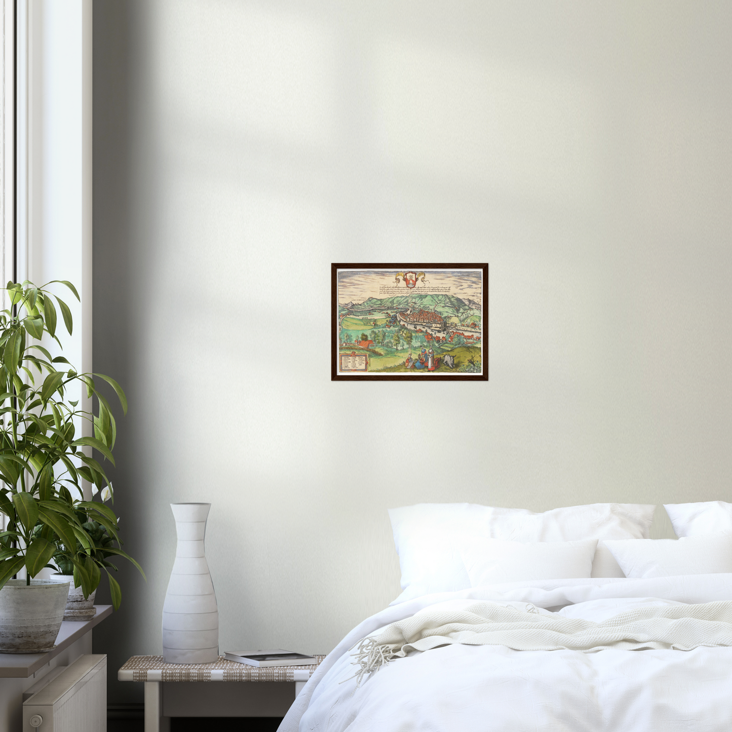 Historical city map  Test product horizontal 3 sizes