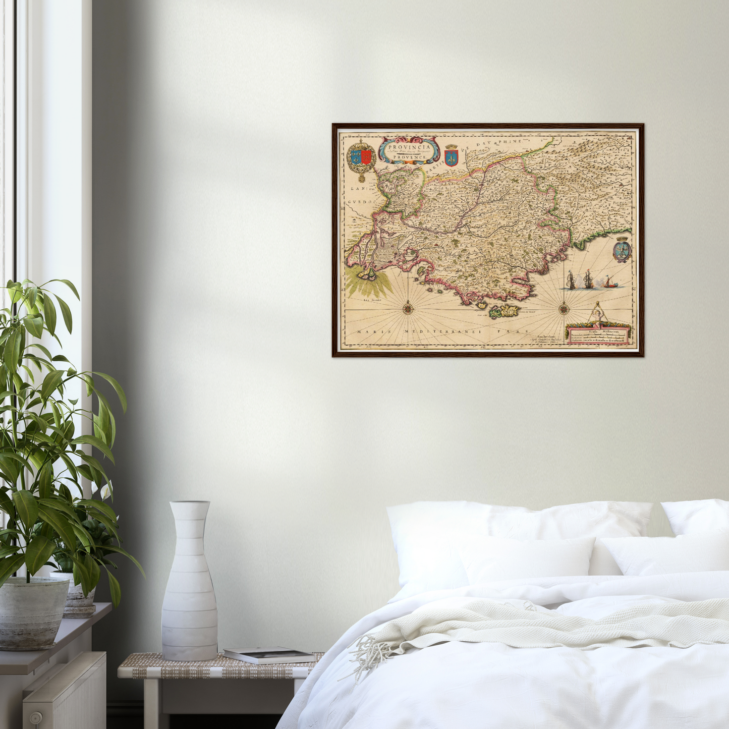 Historical city map  Test product horizontal 3 sizes