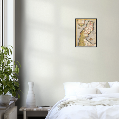 Historical city map  Test product horizontal 3 sizes