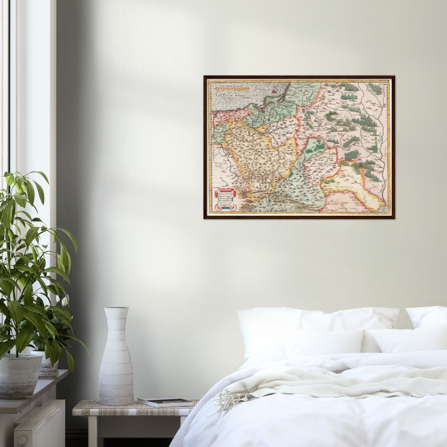 Historical city map  Test product horizontal 3 sizes