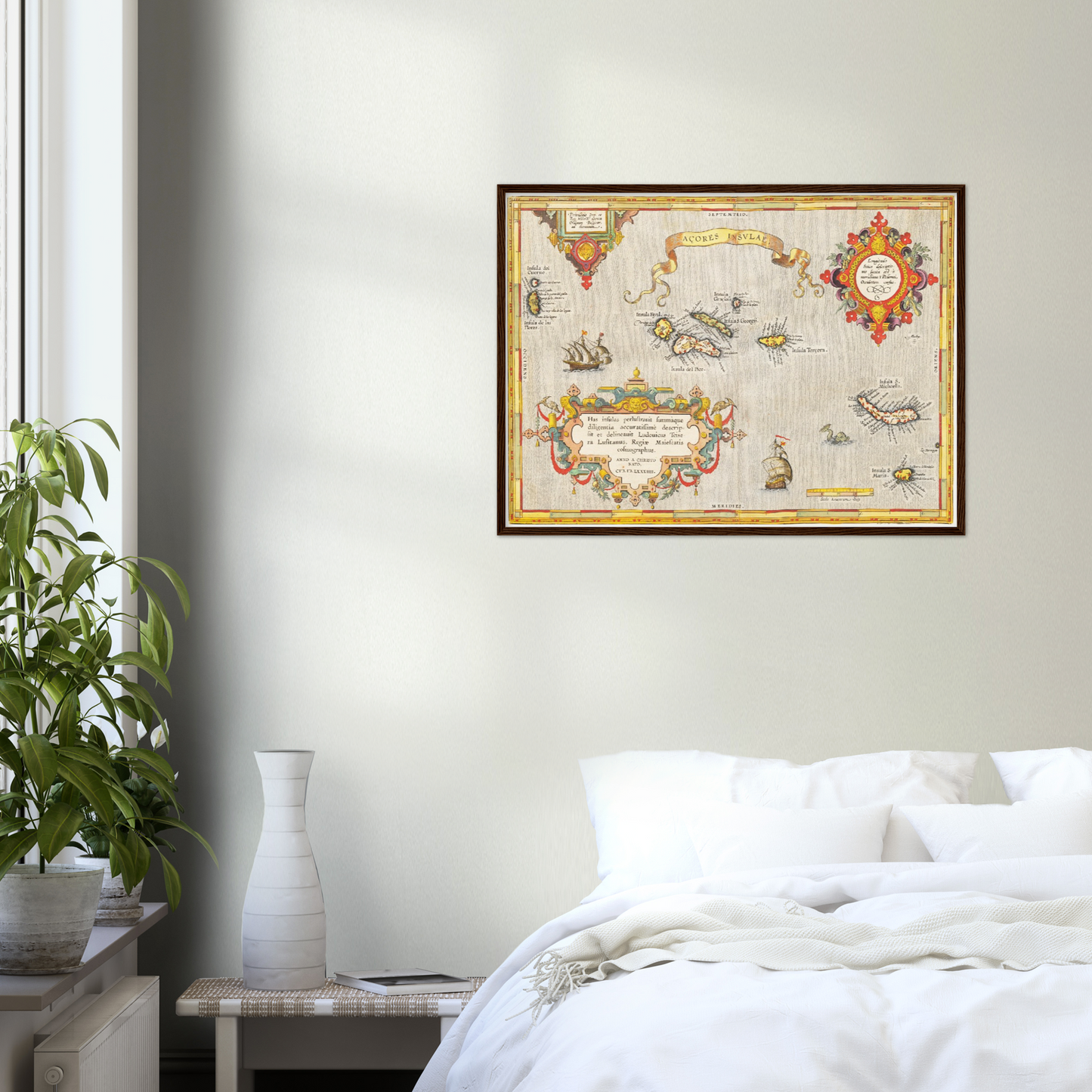 Historical city map  Test product horizontal 3 sizes