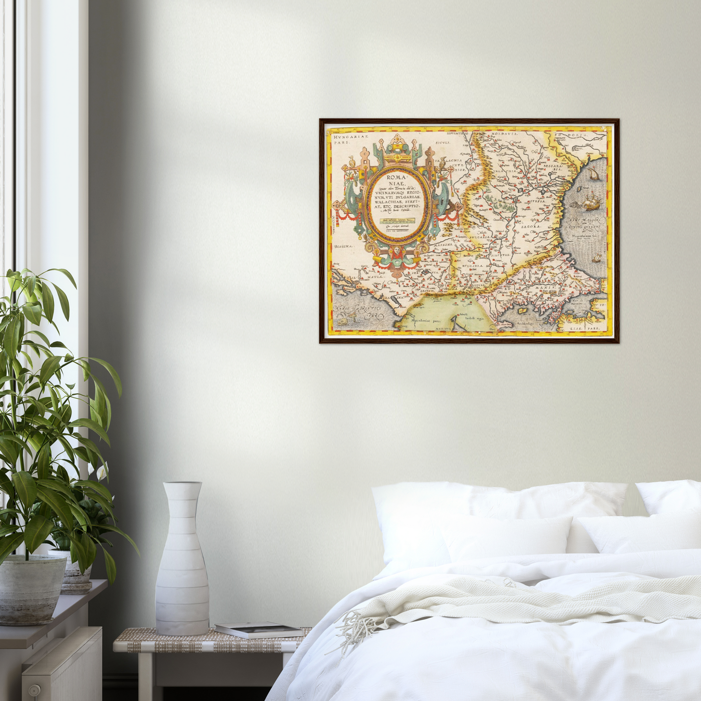 Historical city map  Test product horizontal 3 sizes