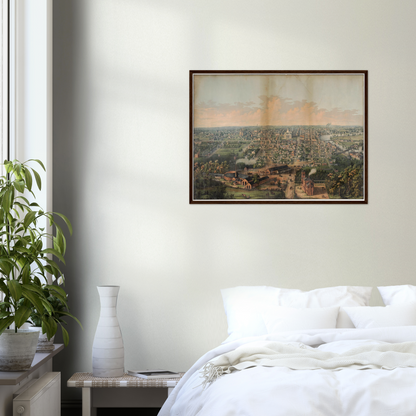 Historical city map  Test product horizontal 3 sizes