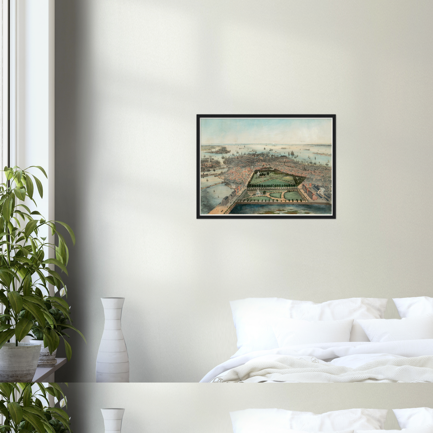 Historical city map  Test product horizontal 3 sizes