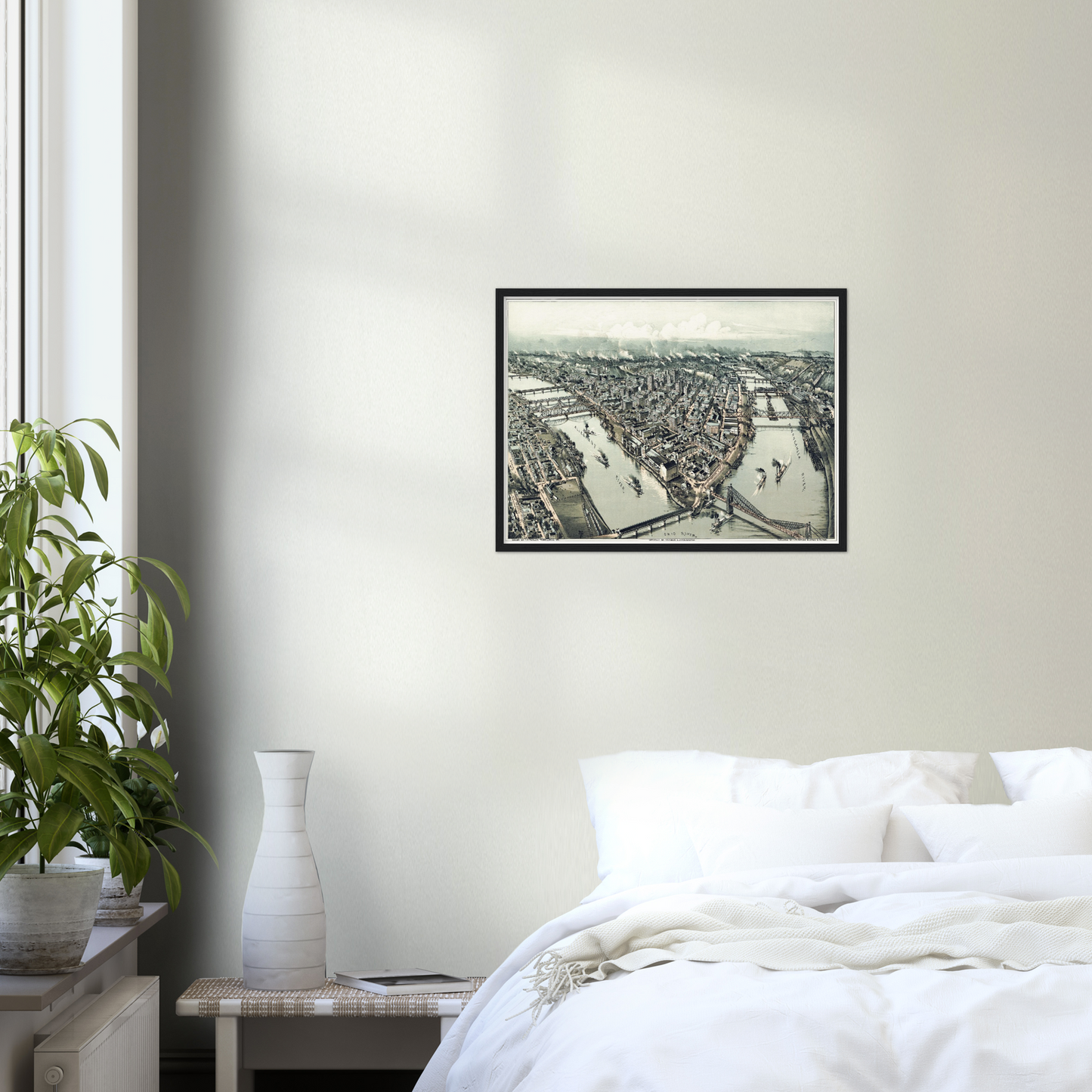 Historical city map  Test product horizontal 3 sizes