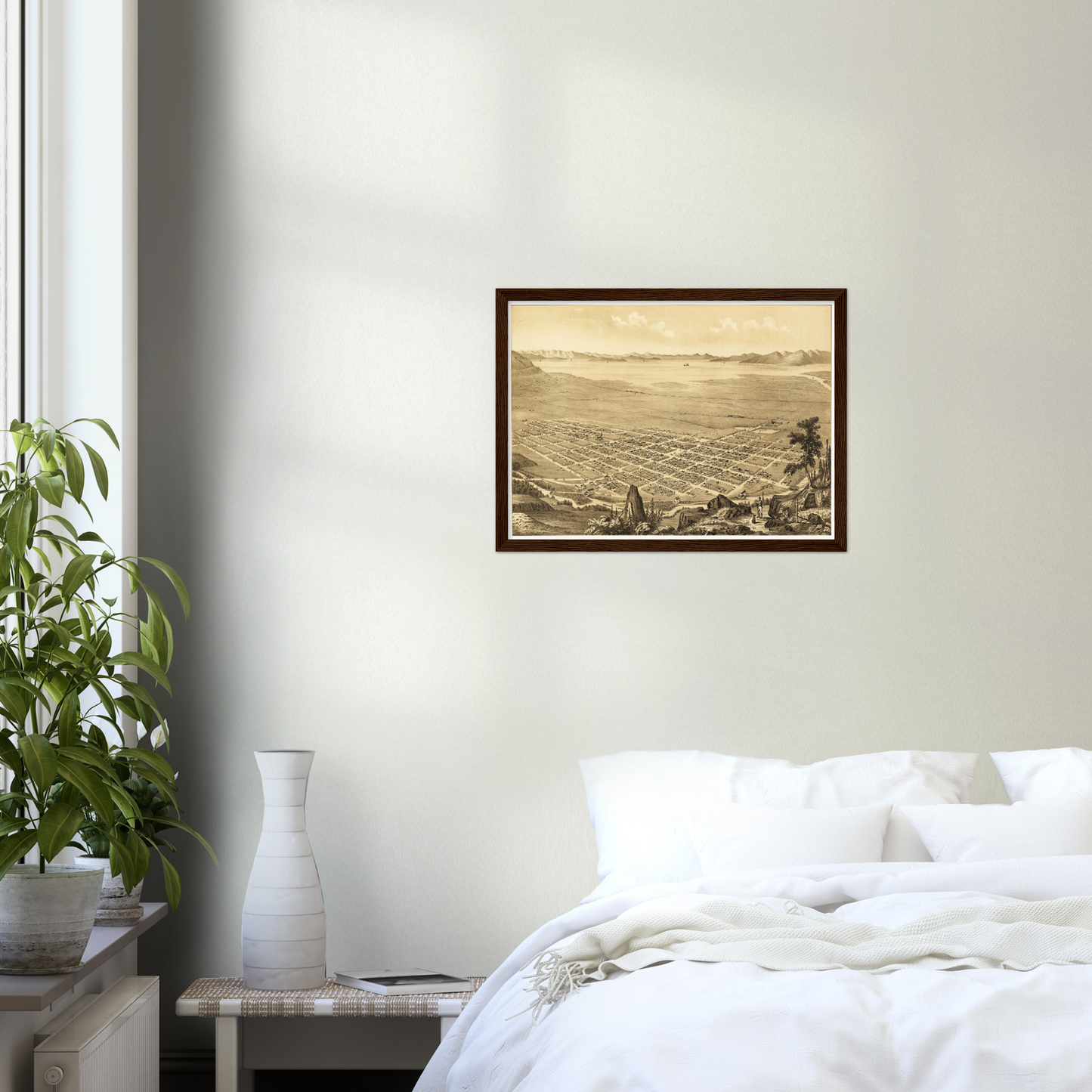 Historical city map  Test product horizontal 3 sizes