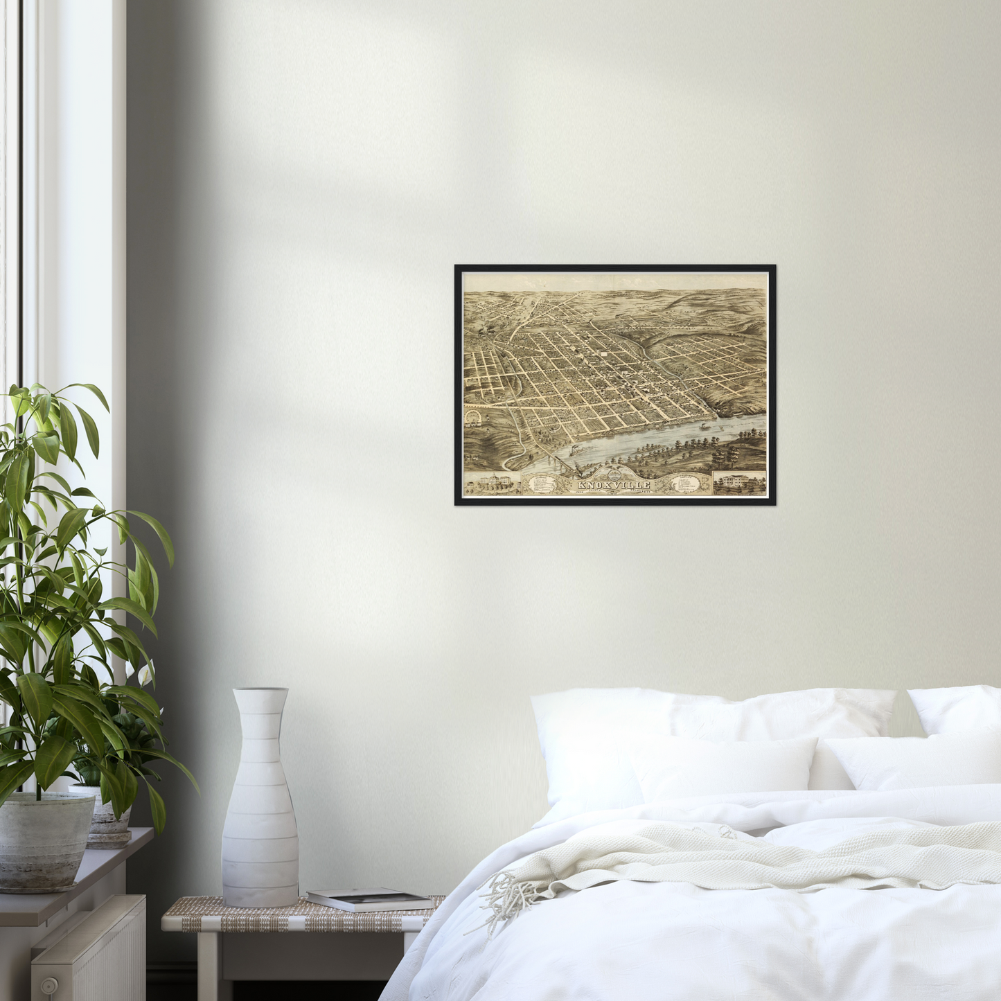 Historical city map  Test product horizontal 3 sizes