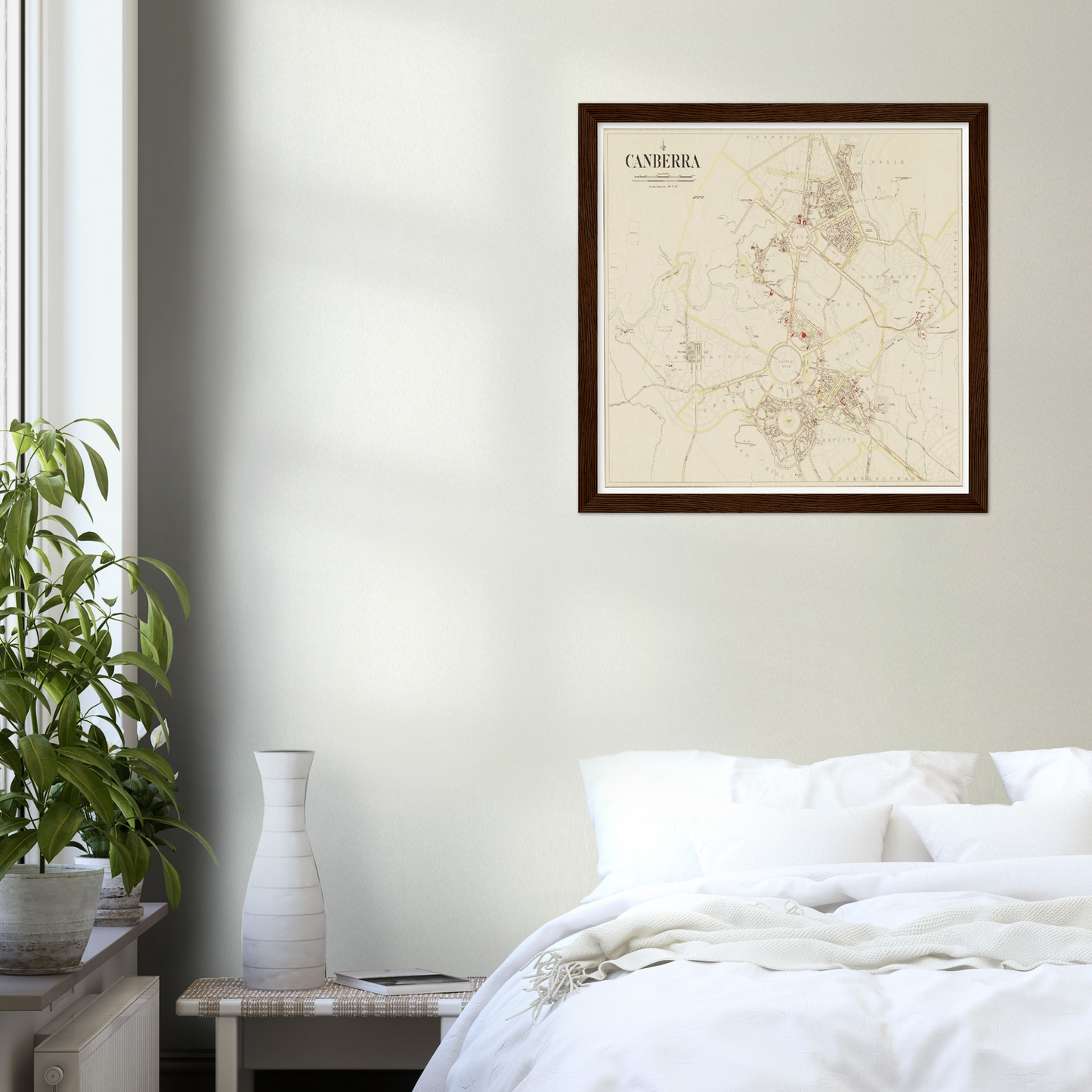 Historical city map  Test product horizontal 3 sizes