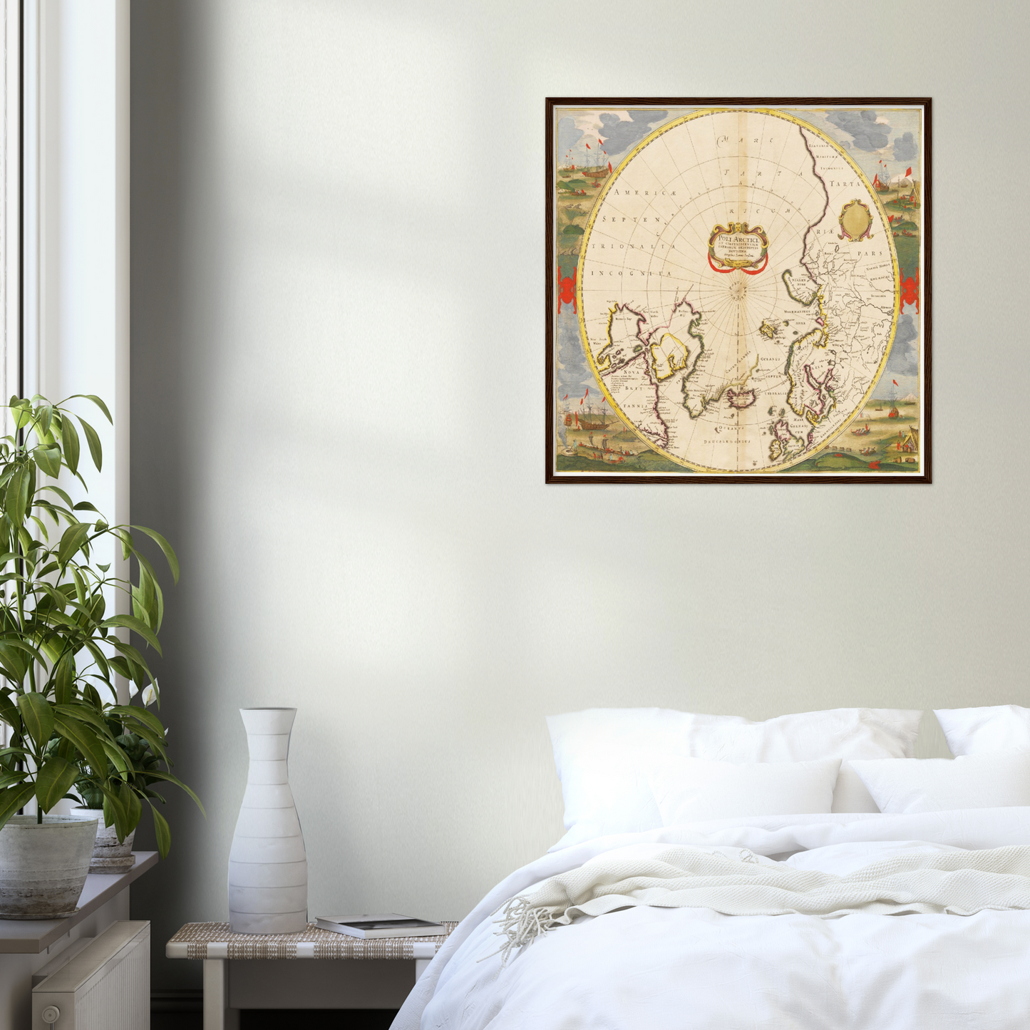 Historical city map  Test product horizontal 3 sizes