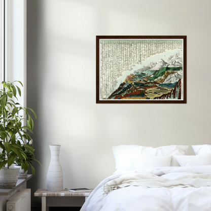 Historical city map  Test product horizontal 3 sizes