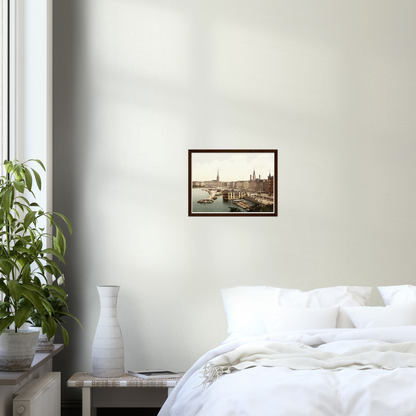 Historische Ansicht Hamburg Jungfernstieg um 1895