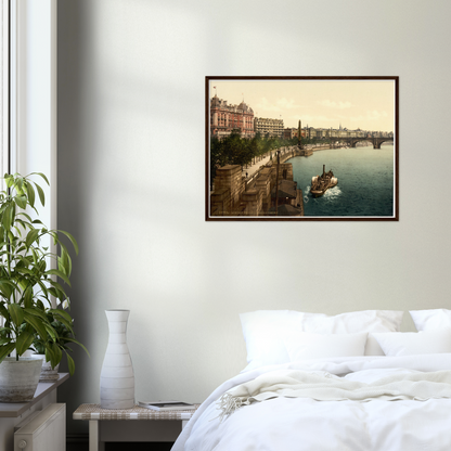 London Themse um 1895