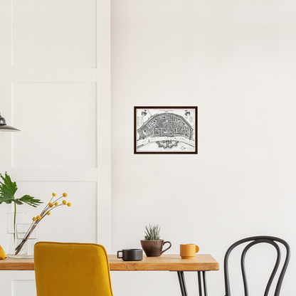 Historical city map  Test product horizontal 3 sizes