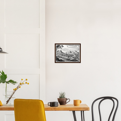 Historical city map  Test product horizontal 3 sizes