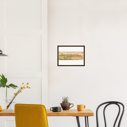 Historical city map  Test product horizontal 3 sizes