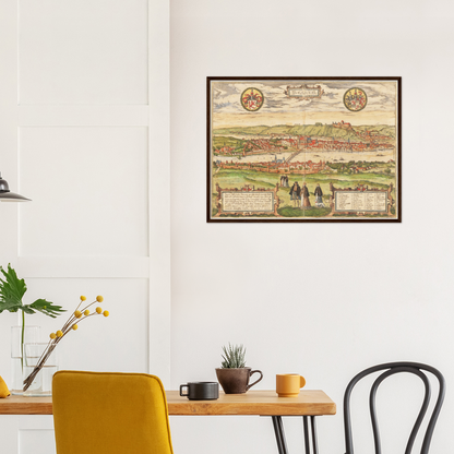 Historical city map  Test product horizontal 3 sizes