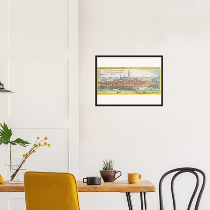 Historical city map  Test product horizontal 3 sizes