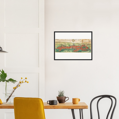 Historical city map  Test product horizontal 3 sizes