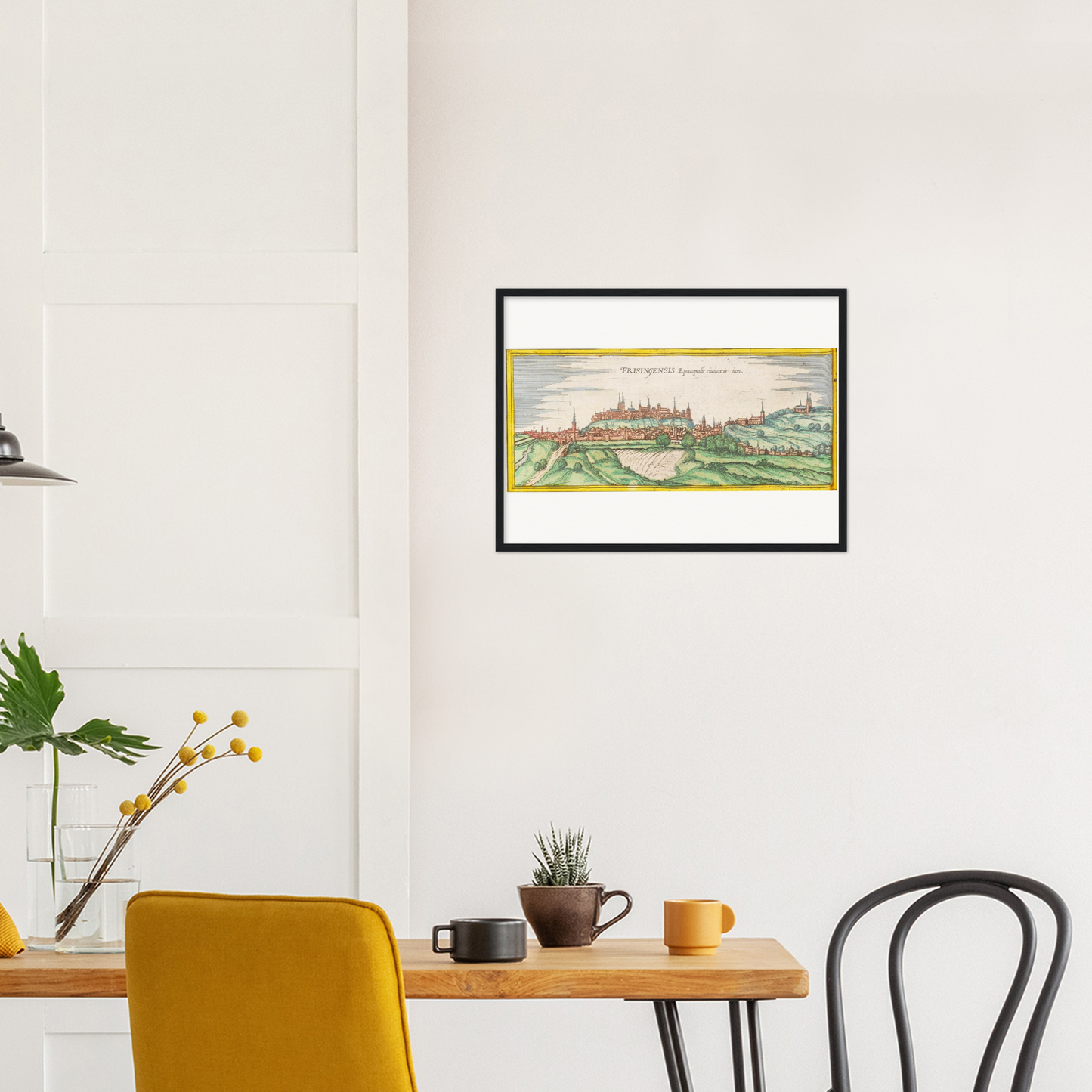 Historical city map  Test product horizontal 3 sizes