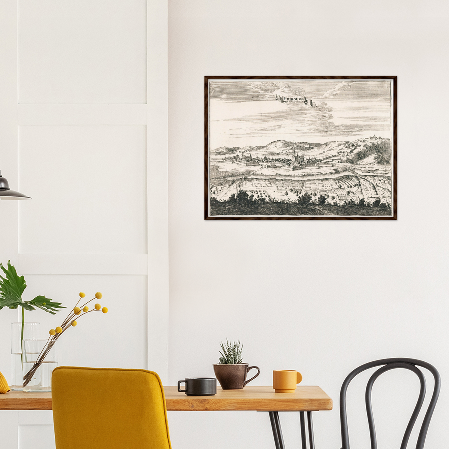 Historical city map  Test product horizontal 3 sizes