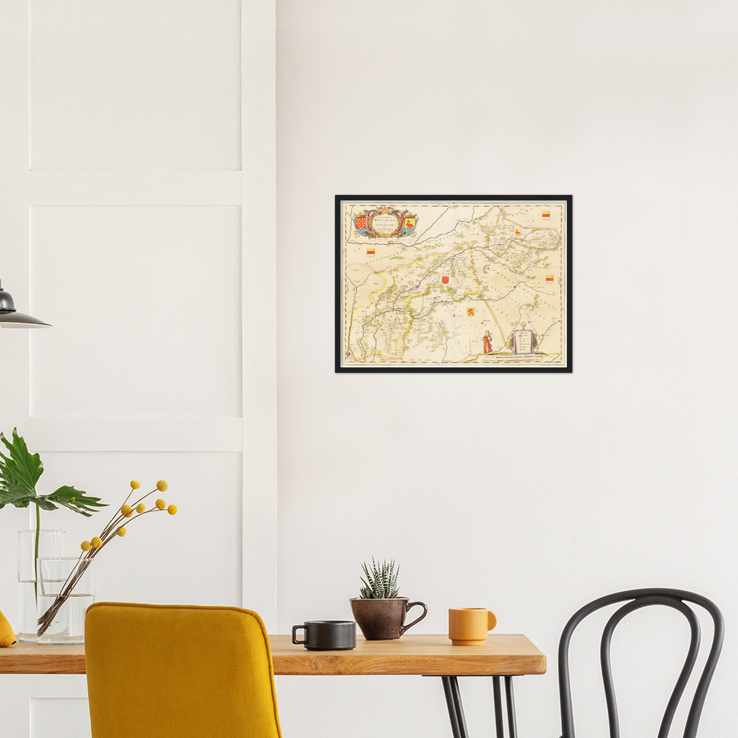 Historical city map  Test product horizontal 3 sizes