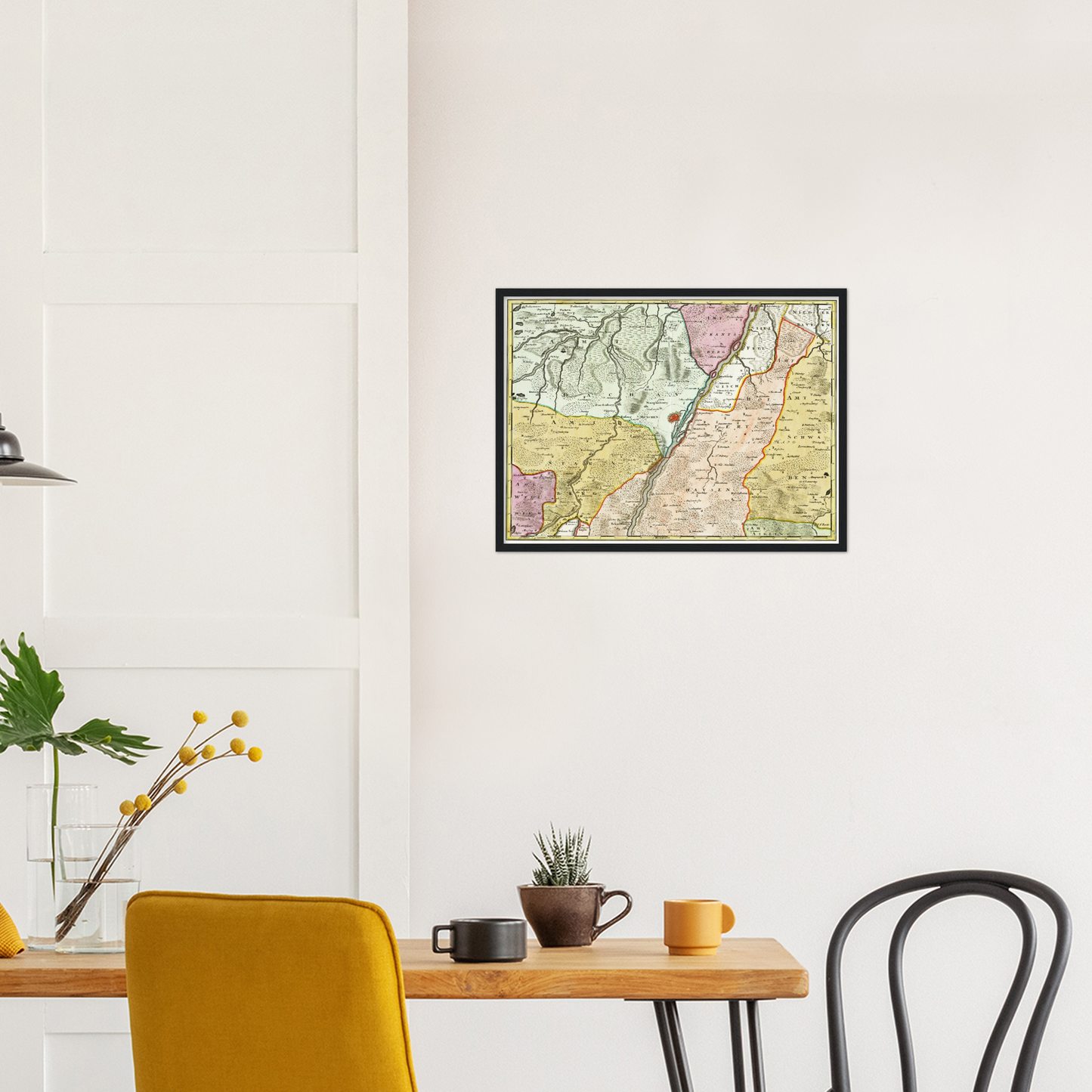 Historical city map  Test product horizontal 3 sizes