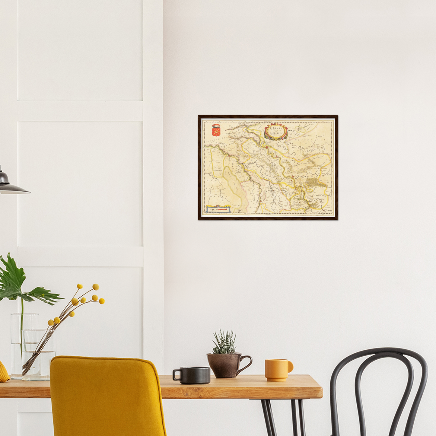 Historical city map  Test product horizontal 3 sizes