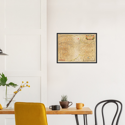 Historical city map  Test product horizontal 3 sizes