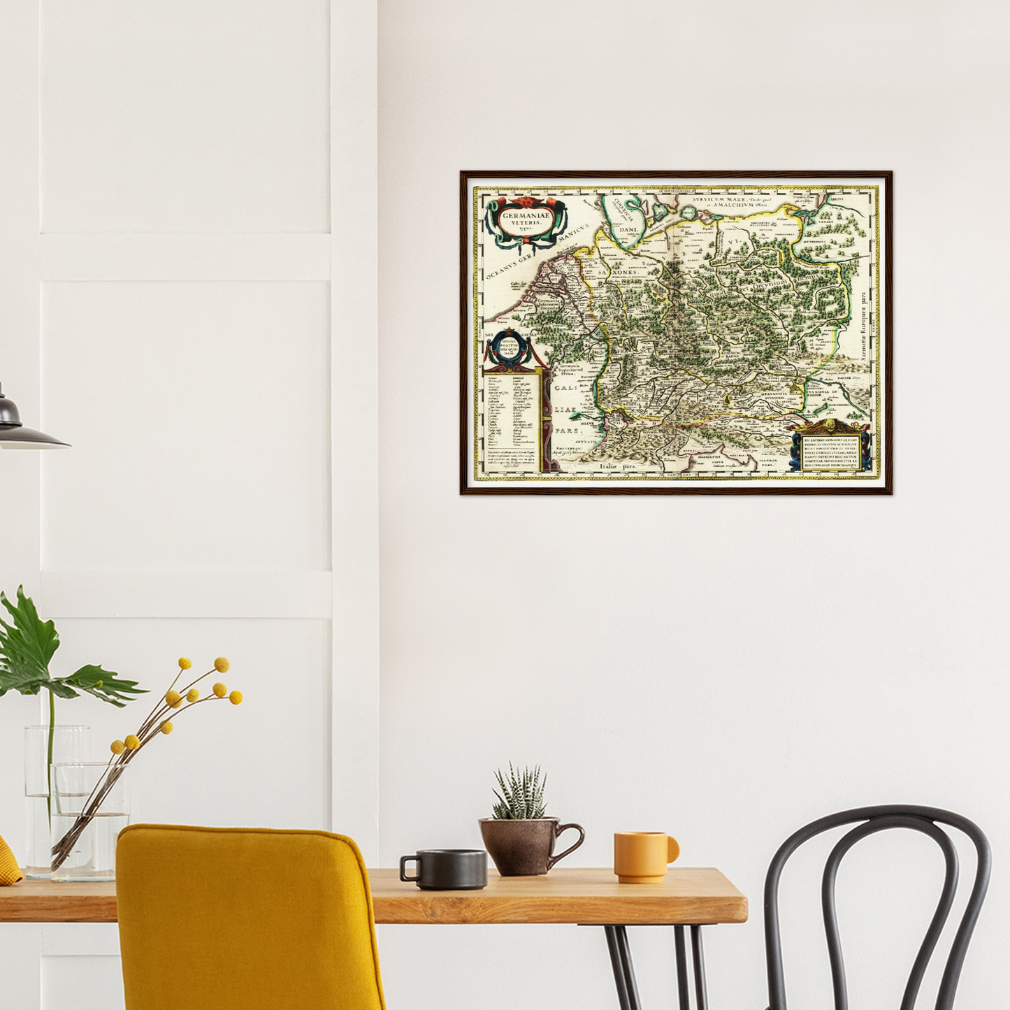 Historical city map  Test product horizontal 3 sizes