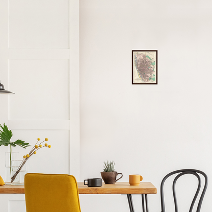 Historical city map  Test product horizontal 3 sizes