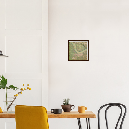 Historical city map  Test product horizontal 3 sizes