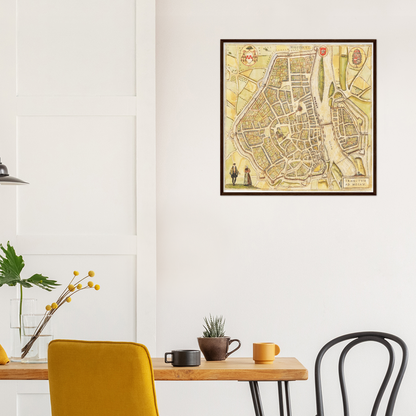 Historical city map  Test product horizontal 3 sizes