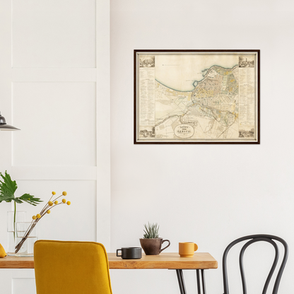 Historischer Stadtplan Odessa um 1864